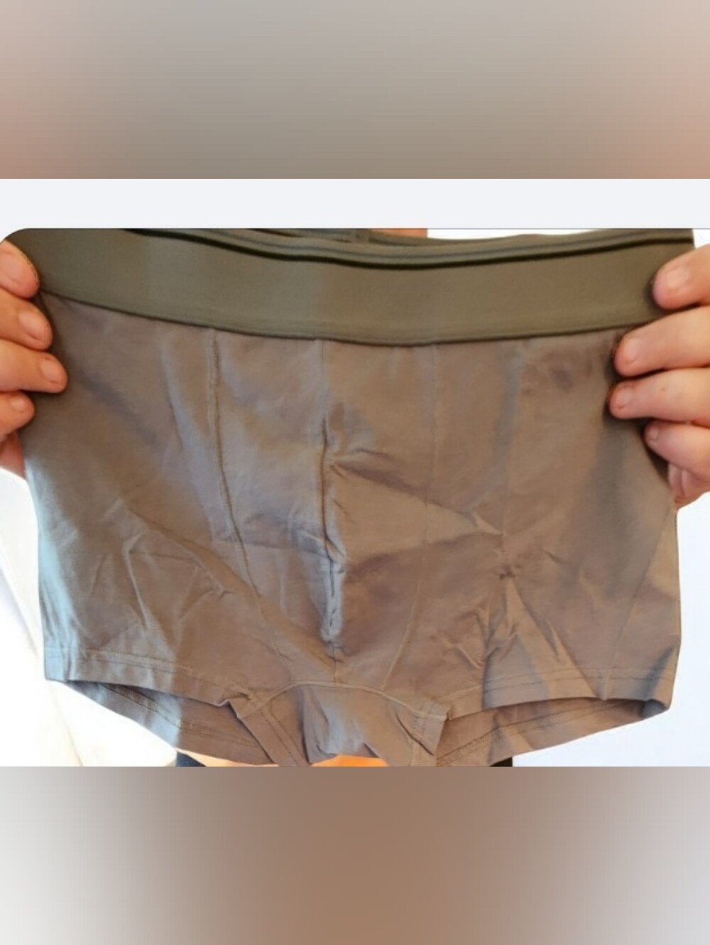 Men's Boxer Briefs in Gray■ NBNT